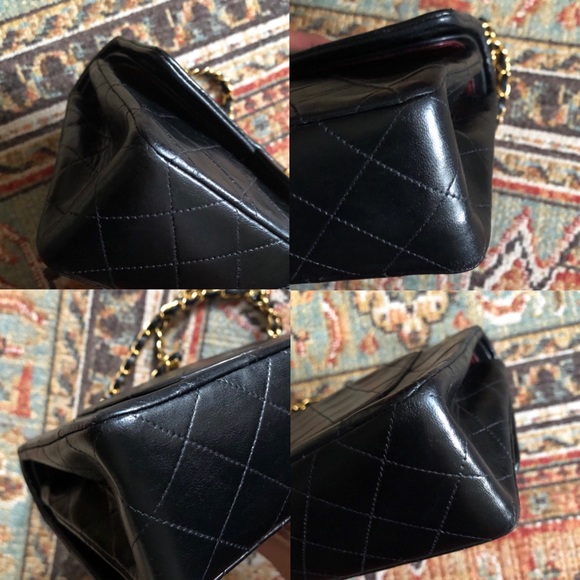 SOLD***Chanel Vintage Classic Double Flap Bag - Picture 8 of 13